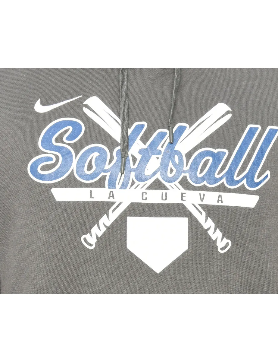 Softball Nike Printed Hoodie - XL