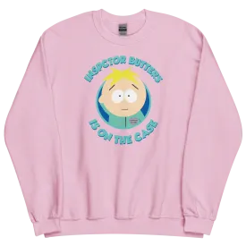 South Park Inspector Butters Is On The Case Fleece Crewneck Sweatshirt