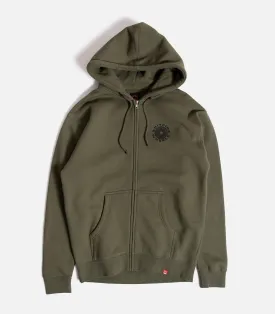 Spitfire Classic '87 Swirl Zip Up Hooded Sweatshirt