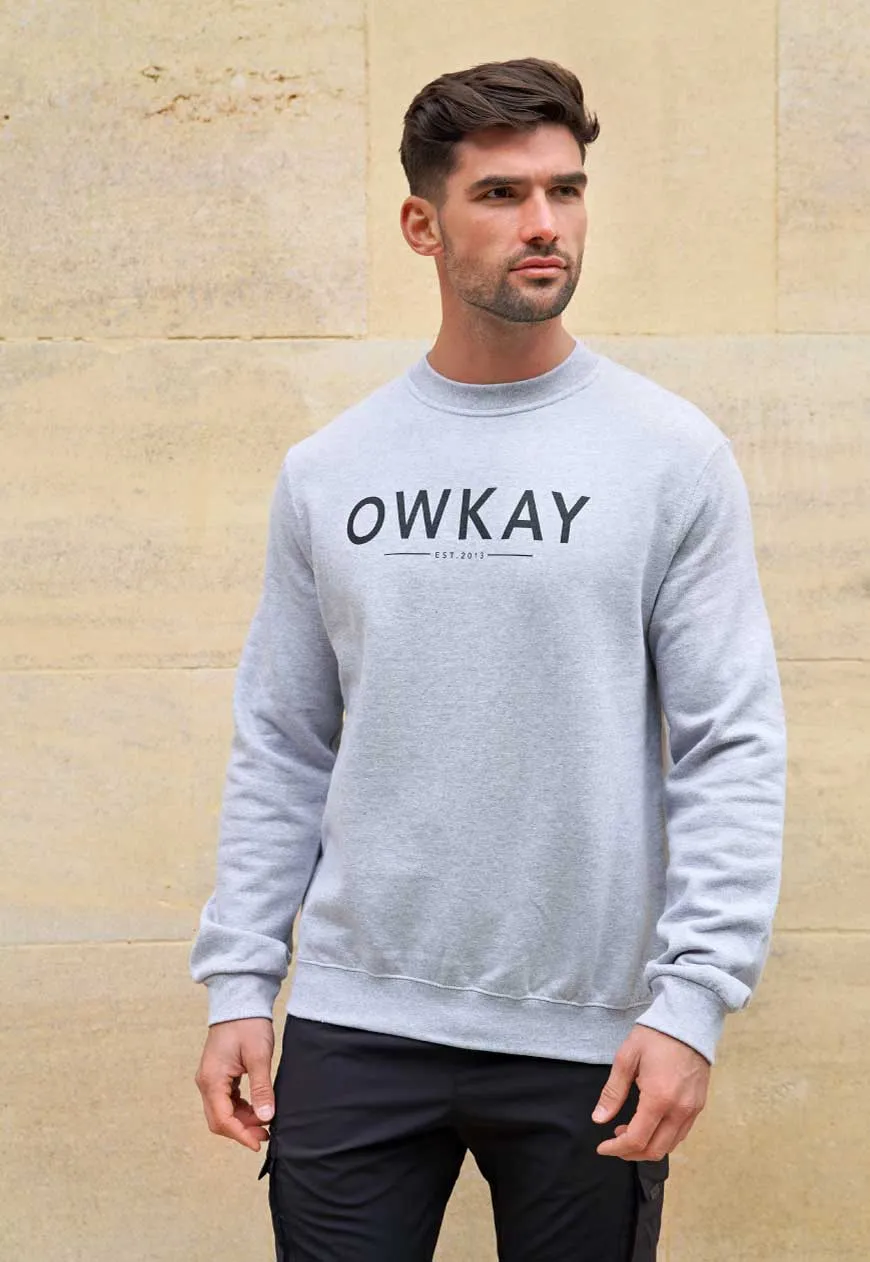 SWEATSHIRT - HEATHER GREY