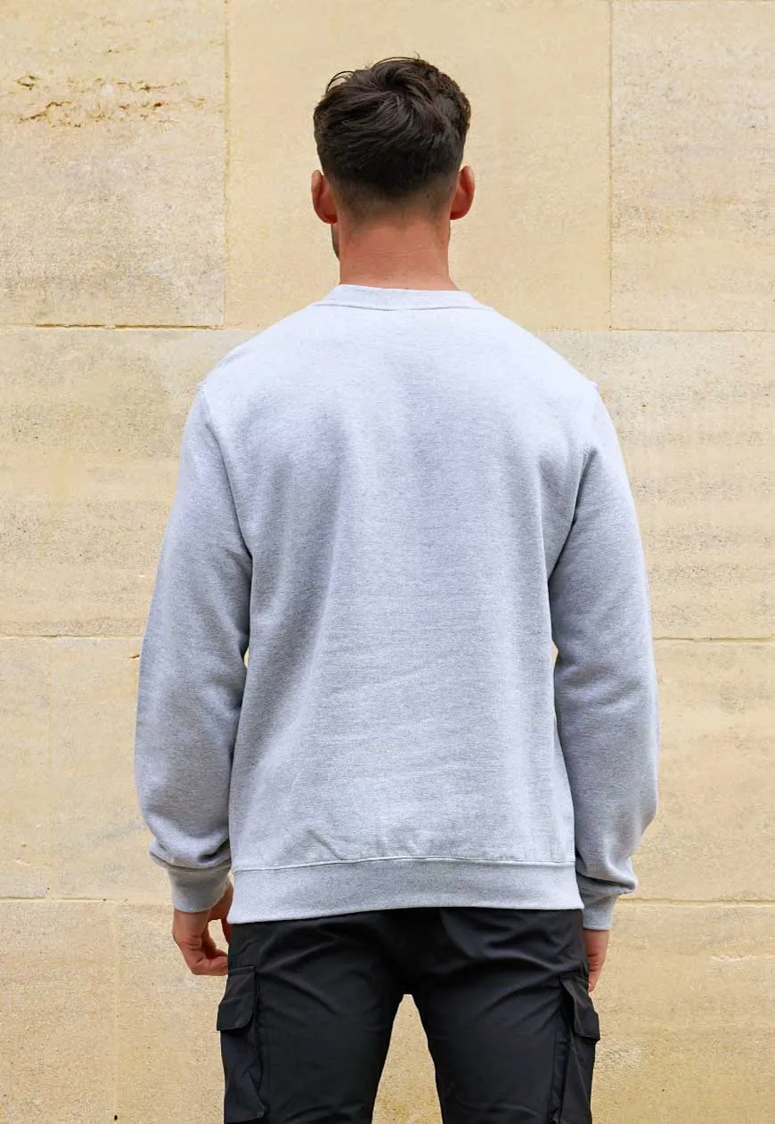 SWEATSHIRT - HEATHER GREY