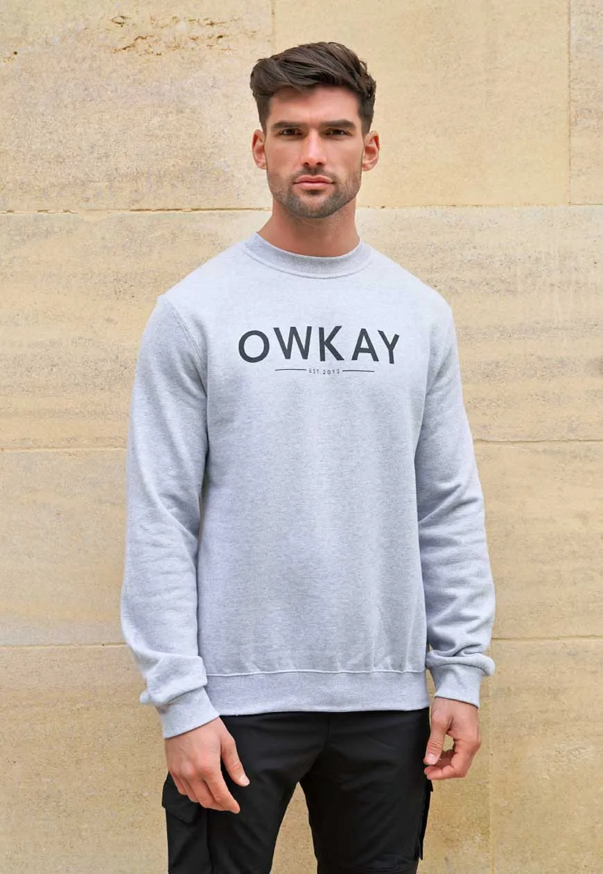 SWEATSHIRT - HEATHER GREY