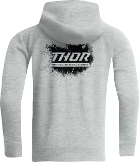 THOR Youth Aerosol Zip-Up Fleece Sweatshirt - Nickel - Large 3052-0687