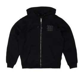 Wasted Paris Kingdom Curve Zip Hoodie - Black